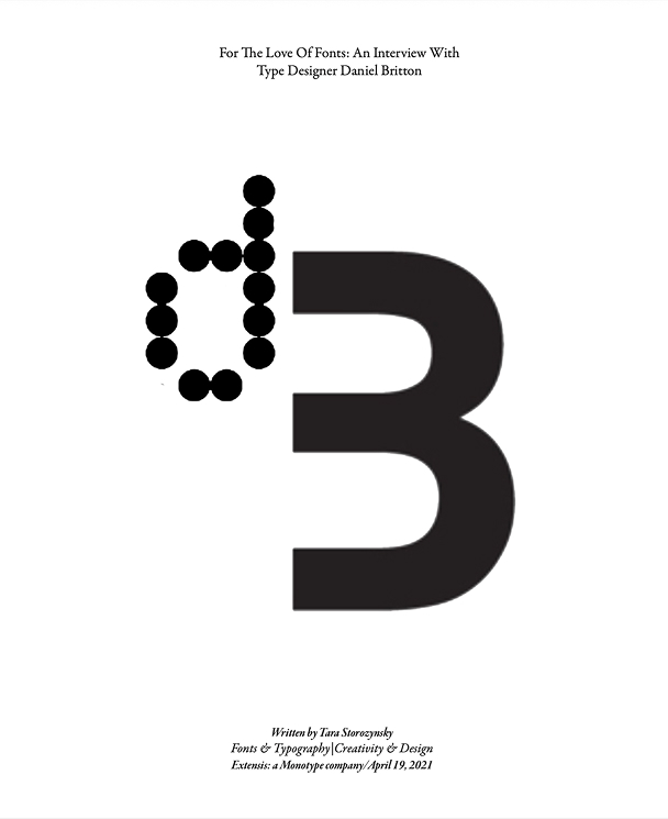 Page of design from the Designer Interviews project
